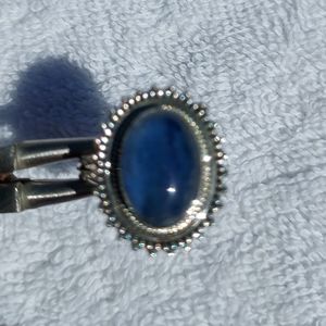 Blue Kyanite ring, size 9